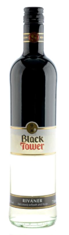VINHO BLACK TOWER RIVANER BRANCO 1X750ML
