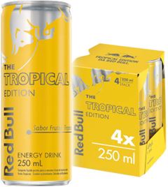 RED BULL TROPICAL EDITION 4 PACKS 4X250ML