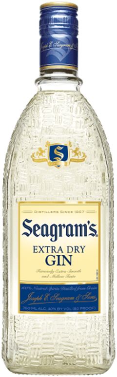 GIN SEAGRAMS EXTRA DRY 1X750ML