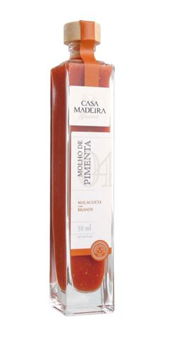 MOLHO DE PIMENTA MALAGUETA COM BRANDY CASA DE MADEIRA 1X50ML