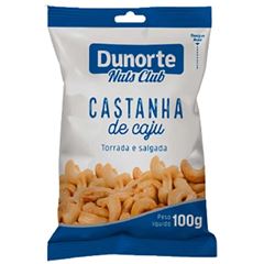 CASTANHA DUNORTE NUTS CLUB CAJU PC 1X100GRS