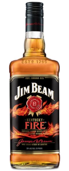 LICOR WHISKY JIM BEAM FIRE 1X1000ML