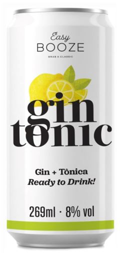 READY TO DRINKS EASY GIN TONIC LT 1X269ML