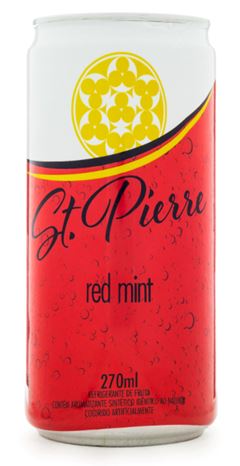 READY TO DRINKS ST PIERRE RED MINT LT 1X270ML