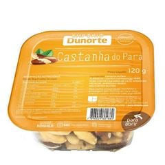 CASTANHA DO PARA DUNORTE POTE 1X120GRS