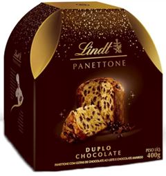 PANETTONE LINDT DUPLO CHOCOLATE 1X400GRS