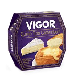 QUEIJO VIGOR TIPO CAMEMBERT 1X120GRS