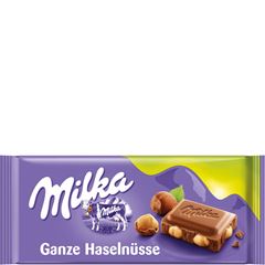 CHOCOLATE MILKA BROKEN HAZELNUT 1X100G