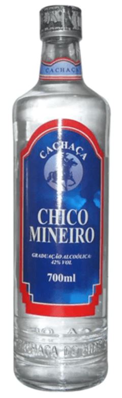 CACHACA CHICO MINEIRO PRATA 1X670ML