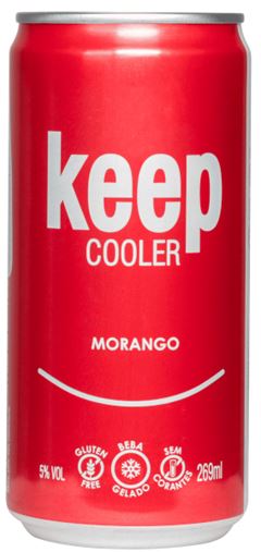 KEEP COOLER MORANGO LATA 1X269ML