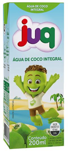AGUA DE COCO INTEGRAL JUQ 1X200ML