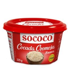 COCADA CREMOSA BRANCA SOCOCO 1X335GRS