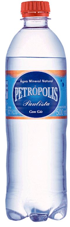 AGUA MINERAL COM GAS PETROPOLIS PET 1X500ML