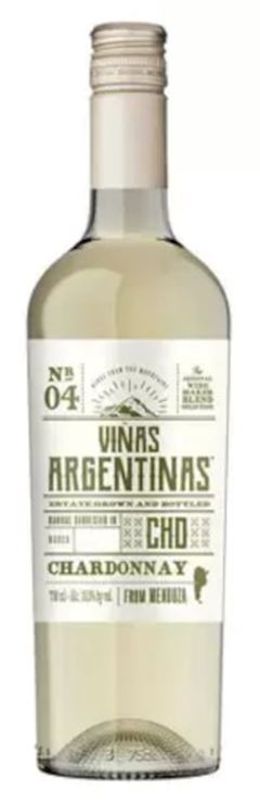 VINHO VINAS ARGENTINAS SELECTED HARVESTE CHARDONNAY 1X750ML