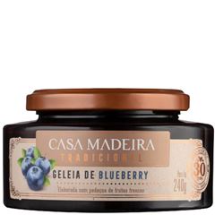 GELEIA CASA MADEIRA BLUEBERRY 1X240GRS