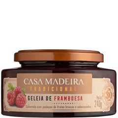 GELEIA CASA DE MADEIRA FRAMBOESA 1X240GRS