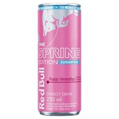 RED BULL SPRING FRUTAS VERMELHAS SUGAR FREE 1X250ML