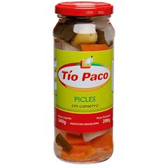 PICLES TIO PACO EM CONSERVAS 1X200GRS