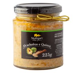 BRUSCHETTA DE ALCACHOFRAS E QUINOA STUTTGART 1X215GRS