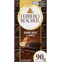 CHOCOLATE FERRERO ROCHER DARK 55 TABLETE 1X90GRS