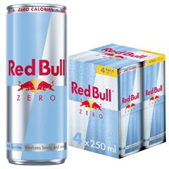 RED BULL ZERO BR 4PACK 4X250ML