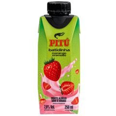 COQUETEL PITU ALCOOLICO BATIDINHA MORANGO 1X250ML