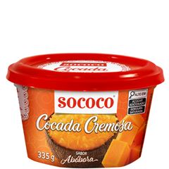 COCADA CREMOSA ABOBORA SOCOCO 1X335GRS