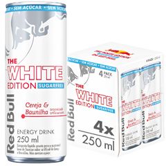 RED BULL WHITE EDITION SUGARFREE 4PACKS 4X250ML