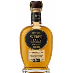 CACHACA WEBER HAUS EXTRA PREMIUM 6 ANOS 1X750ML