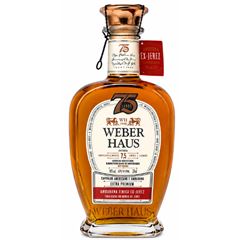 CACHACA WEBER HAUS EXTRA PREMIUM 7.5 ANOS 1X750ML