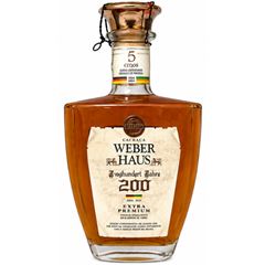 CACHACA WEBER HAUS EXTRA PREMIUM 200 ANOS 1X750ML