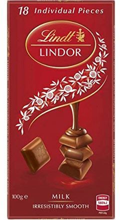 CHOCOLATE SWISS LINDT LINDOR MILK 100GRS