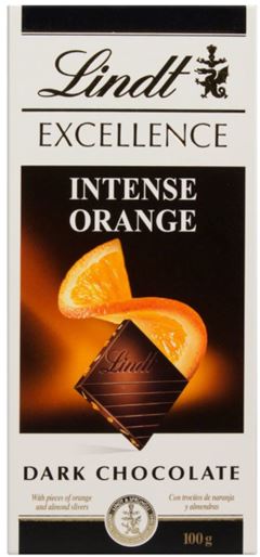CHOCOLATE LINDT EXCELLENCE INTENSE ORANG 100G