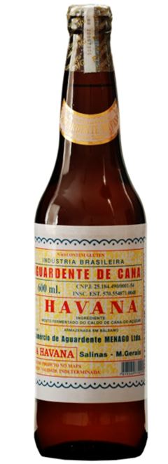 AGUARDENTE HAVANA DE CANA 1X600ML