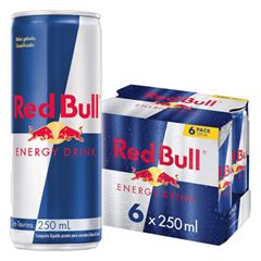 RED BULL ENERGY DRINK - 6 PACKS 6X250ML