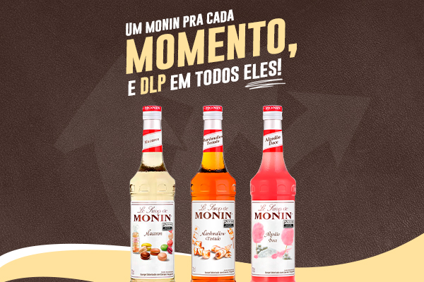 Monin a melhor combinação