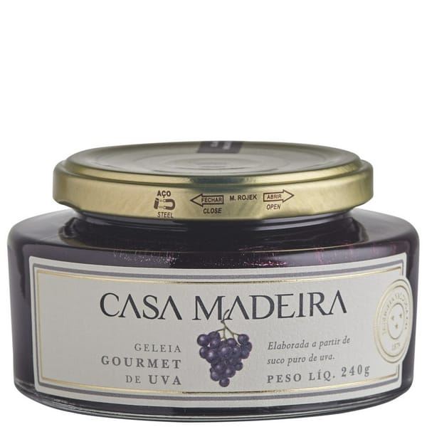 Geleia de Uva Tradicional Casa Madeira 240g